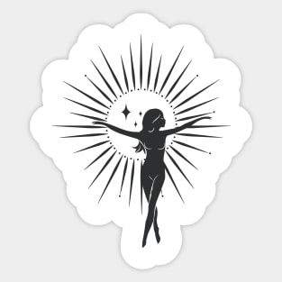 Sun Goddess Sticker